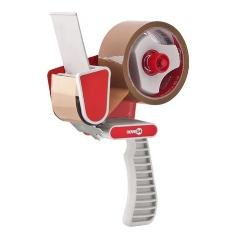 Suporte Aplicador De Fita Adesiva Manual 50mm Nove54 Fita Durex Larga Empacotar Caixa Embalagem