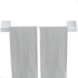 Porta Toalha de Banho Parede Banheiro Adesivo 3m Branco F.df - 2