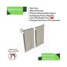 Porta Toalha de Banho Parede Banheiro Adesivo 3m Branco F.df - 6