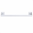 Ver imagem 4 de Porta Toalha de Banho Parede Banheiro Adesivo 3m Branco F.Df