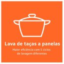 Ver mais imagens de Lava-louças Compact 8 Serviços Brastemp Prata
