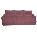 Ver imagem 5 de Sofá Retrátil e Reclinável 3.82M com Molas Ensacadas Cama Inbox Gold Tecido Suede Velusoft Vinho