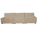 Ver imagem 6 de Sofá Retrátil e Reclinável 4.12M com Molas Ensacadas Cama Inbox Gold Tecido Suede Velusoft Bege