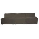 Ver imagem 6 de Sofá Retrátil e Reclinável 4.12M com Molas Ensacadas Cama Inbox Gold Tecido Suede Velusoft Café