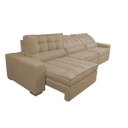 Ver imagem 7 de Sofá Retrátil e Reclinável 4.12M com Molas Ensacadas Cama Inbox Gold Tecido Suede Velusoft