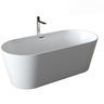 Banheira Luxo Freestanding Imersão Paris Branco 1,7m Pex - 6