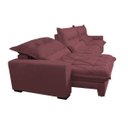 Ver imagem 7 de Sofá Retrátil e Reclinável 3.82m com Molas Ensacadas Cama Inbox Soft Tecido Suede Velusoft Vinho