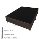 Ver imagem 2 de Base Box para Colchão Casal Itaflex 1,38x1,88x0,39