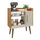 Ver imagem 2 de Bancada Aparador Café com Porta Lincon Cinamomo/off-white