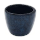 Ver imagem 1 de Vaso Cerâmica Kalanchoe (06) Azul com Preto Burguina