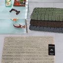 Ver imagem 1 de Tapete Buettner Microfibra Antiderrapante Chenille 50x100cm Shine 01 Unidade