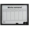 Quadro De Planejamento Semanal Preto CB0217 - Moment - 2