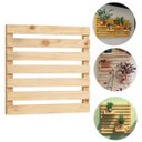 Ver imagem 3 de Jardim Vertical Madeira 60x60 4 Unid Horta Varanda Luxo
