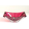 Centro De Mesa Cristal Bohemia Okinawa Cor Violeta Roxo 27cm - 4