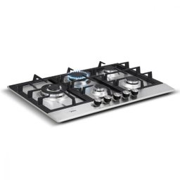 Cooktop À Gás Midea 5 Bocas Tripla Chama Inox Cya5b - Bivolt - 2 Cooktop À Gás Midea 5 Bocas Tripla Chama Inox Cya5b - Bivolt - 2