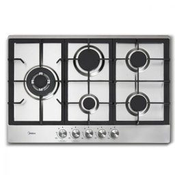 Cooktop À Gás Midea 5 Bocas Tripla Chama Inox Cya5b - Bivolt - 1 Cooktop À Gás Midea 5 Bocas Tripla Chama Inox Cya5b - Bivolt - 1