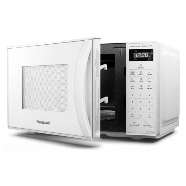 Micro-ondas Panasonic, Branco, Nn-st25lwrun, 21l, 110v - 3