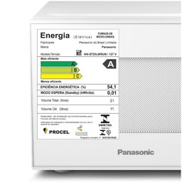 Micro-ondas Panasonic, Branco, Nn-st25lwrun, 21l, 110v - 7