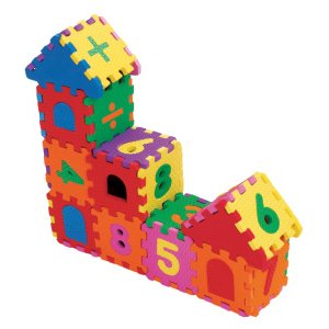 Tapetinho Castelinho Numérico 34 Peças