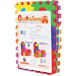 Tapetinho Castelinho Numérico 34 Peças - 3