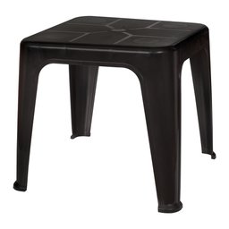 Mesa Plástica de Apoio Preta Mor - 1