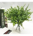 Ver imagem 1 de Kit 6 Buquê Planta verdinho artificial Arranjo e Decoração