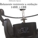 Ver imagem 6 de Molinete ARS FISHERMAN 6000 15 Rolamentos Inox Leve forte Preto