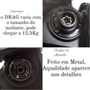 Ver imagem 4 de Molinete ARS FISHERMAN 7000 15 Rolamentos Inox Leve forte Preto