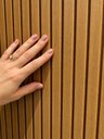 Ver imagem 5 de Kit 2 Placas de Painel Ripado Liso para Parede 250x36cm Cada – Cobertura 250x72cm