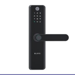 Fechadura Digital de Embutir Esf-de51001 Sax Preta Elsys - 1