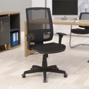 Ver imagem 3 de Cadeira de Escritório Presidente com Nr17 Brizza Plaxmetal Preto