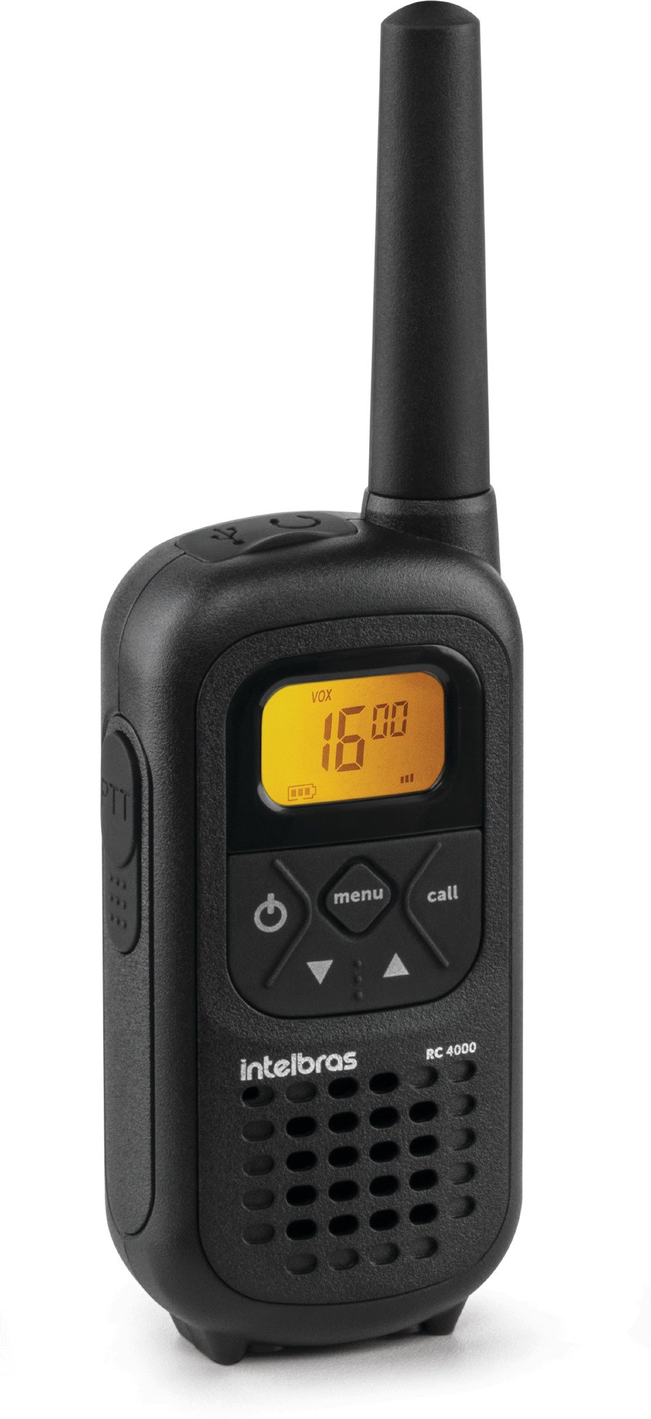 Kit 2 Radios Comunicador Intelbras RC 4002 Walkie Talkie Profissional FRS 26 Canais Longo Alcance 20 - 5