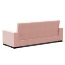 Ver imagem 5 de Sofá Cama 02 Lugares Lisboa Veludo - D’Rossi Cor Rose