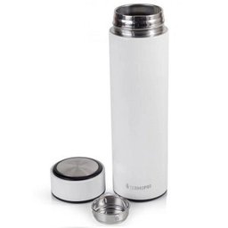 Squeeze Térmico Aço Inox Dupla Camada Água Café 500ml Branco - 2