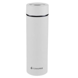Squeeze Térmico Aço Inox Dupla Camada Água Café 500ml Branco - 1