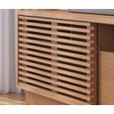 Ver imagem 4 de Home Theater Seattle 200cm 3 Led Spot Tv 70 Pol Porta Ripada Freijó Off