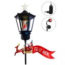 Ver imagem 4 de Ponteira com Movimentos para Árvore Natal Noel Trenó Som Luz