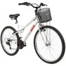 Bicicleta Caloi Ventura com Cesta, Aro 26, 21 Marchas, Branca - 004291.19001 - 2