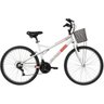 Bicicleta Caloi Ventura com Cesta, Aro 26, 21 Marchas, Branca - 004291.19001 - 1