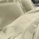 Ver imagem 2 de Jogo de Cama Buettner King Percal 1000 Fios Dobra Feita 4 peças Nude