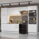 Ver imagem 1 de Armário de Cozinha Completa 330cm Branco Stella Madesa 02