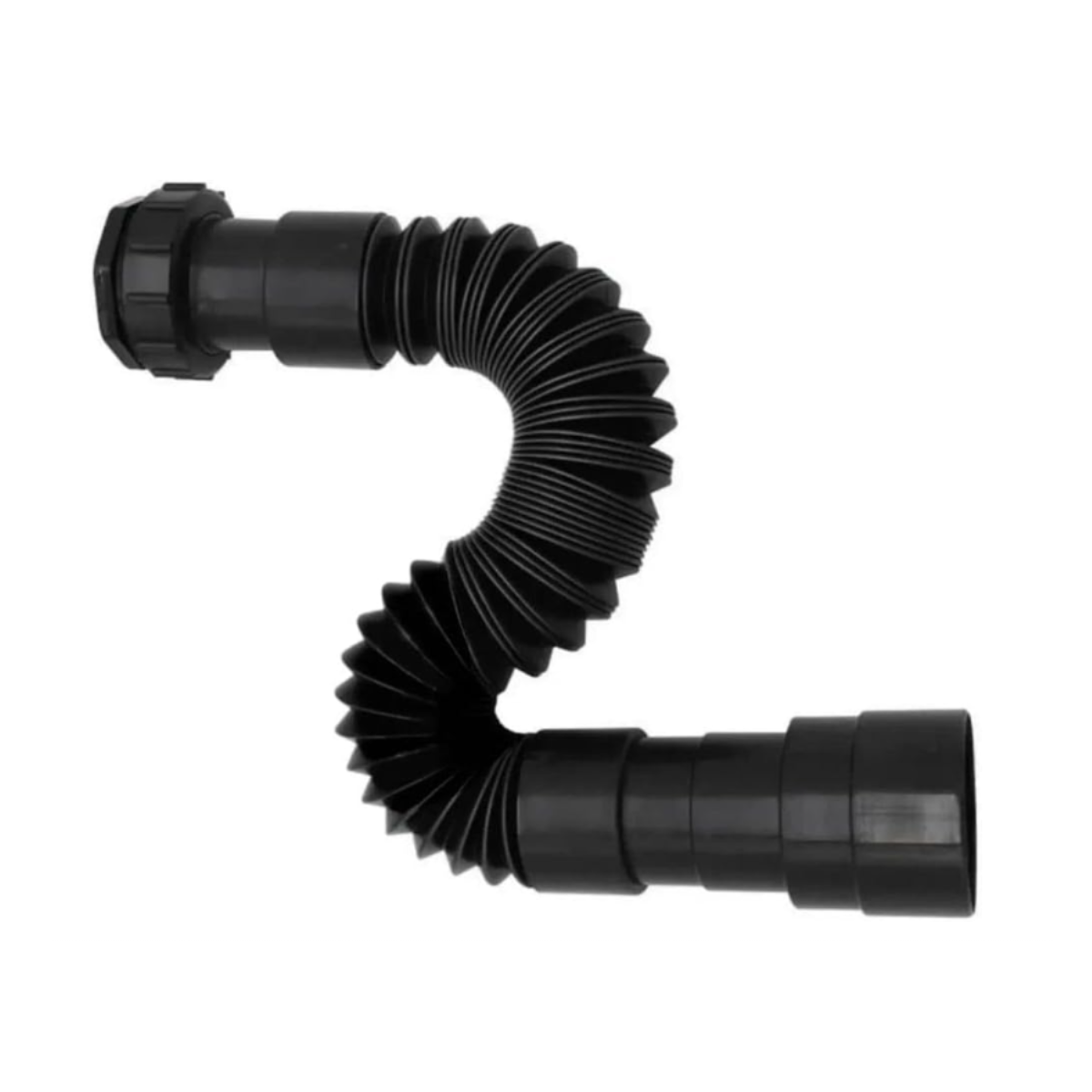 Kit 10 Sifão Sanfonado Preto Cozinha Pia Banheiro Tanque Universal Abs Premium - 3