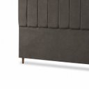 Ver imagem 6 de Cabeceira para Cama Casal Estofada 1,38 ,Mts Mel Vilajo: Suede Marrom