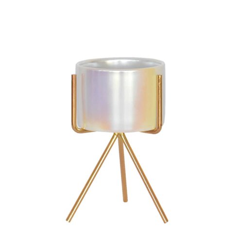Vaso Alfarm P - 9,5 x 9,5 x 14,5 cm (Cerâmica) | Casa Del Grande