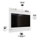 Ver imagem 4 de Painel para Tv Sala de Estar 120cm Gaby M05 Branco - Inoviza