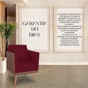 Ver imagem 4 de Cadeira Poltrona para Sala Quarto Confortável e Reforçada Sofia :bordo