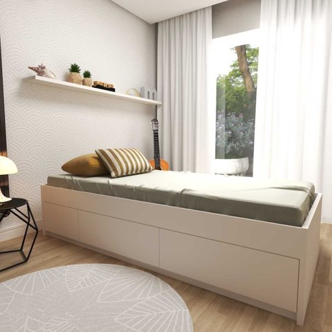 Cama Infantil Solteiro Mista