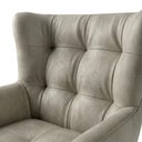 Ver mais imagens de Poltrona Decorativa Malta Base Madeira Corano Tca 211 Moll