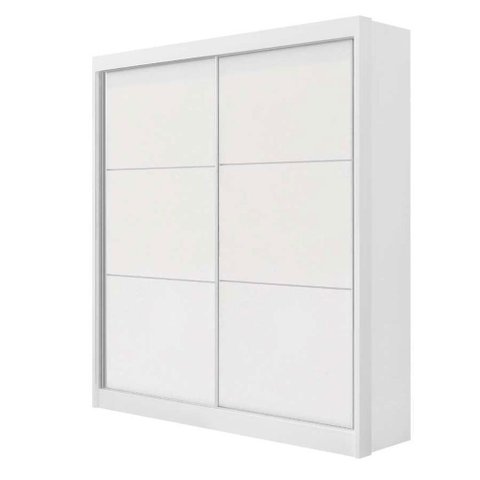 Guarda Roupa Santorini Solteiro 2 Portas 3 Gavetas 100 Mdf D Doro Móveis