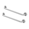 Kit 2 Barras de Apoio 50 Cm Aço Inox Alça Idoso e Deficiente - 1